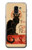 W2739 Chat Noir Black Cat Vintage Case Cover Custodia e Flip Case per Samsung Galaxy J6 (2018)