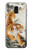 W2751 Chinese Tiger Brush Painting Case Cover Custodia e Flip Case per Samsung Galaxy J6 (2018)