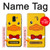 W2760 Yellow Duck Tuxedo Cartoon Case Cover Custodia e Flip Case per Samsung Galaxy J6 (2018)