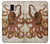 W2801 Vintage Octopus Case Cover Custodia e Flip Case per Samsung Galaxy J6 (2018)
