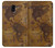 W2861 Antique World Map Case Cover Custodia e Flip Case per Samsung Galaxy J6 (2018)