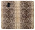 W2875 Rattle Snake Skin Graphic Printed Case Cover Custodia e Flip Case per Samsung Galaxy J6 (2018)