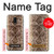 W2875 Rattle Snake Skin Graphic Printed Case Cover Custodia e Flip Case per Samsung Galaxy J6 (2018)