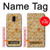 W2987 Cream Cracker Biscuits Case Cover Custodia e Flip Case per Samsung Galaxy J6 (2018)
