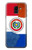 W3017 Paraguay Flag Case Cover Custodia e Flip Case per Samsung Galaxy J6 (2018)