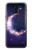 W3324 Crescent Moon Galaxy Case Cover Custodia e Flip Case per Samsung Galaxy J6 (2018)