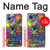 W3255 Colorful Art Pattern Case Cover Custodia e Flip Case per iPhone 6 Plus, iPhone 6s Plus
