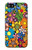 W3281 Colorful Hippie Flowers Pattern Case Cover Custodia e Flip Case per iPhone 5 5S SE