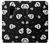 W3261 Smile Skull Halloween Pattern Case Cover Custodia e Flip Case per Samsung Galaxy S9 Plus