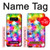 W3292 Colourful Disco Star Case Cover Custodia e Flip Case per Note 8 Samsung Galaxy Note8