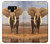 W0310 African Elephant Case Cover Custodia e Flip Case per Note 9 Samsung Galaxy Note9