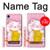 W3025 Pink Maneki Neko Lucky Cat Case Cover Custodia e Flip Case per iPhone XR