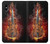 W0864 Fire Violin Case Cover Custodia e Flip Case per iPhone X, iPhone XS