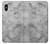 W2845 Gray Marble Texture Case Cover Custodia e Flip Case per iPhone X, iPhone XS