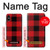W2931 Red Buffalo Check Pattern Case Cover Custodia e Flip Case per iPhone X, iPhone XS