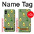 W3285 Avocado Fruit Pattern Case Cover Custodia e Flip Case per iPhone X, iPhone XS