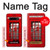 W0058 British Red Telephone Box Case Cover Custodia e Flip Case per Samsung Galaxy S10 Plus