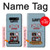 W3040 Retro Robot Toy Case Cover Custodia e Flip Case per Samsung Galaxy S10 Plus