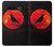W3328 Crow Red Moon Case Cover Custodia e Flip Case per Samsung Galaxy S10 Plus