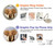 W0310 African Elephant Case Cover Custodia e Flip Case per LG G8 ThinQ