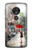 W0108 Girl in The Rain Case Cover Custodia e Flip Case per Motorola Moto G7 Play