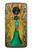W0513 Peacock Case Cover Custodia e Flip Case per Motorola Moto G7 Play