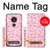 W2213 Pink Leopard Pattern Case Cover Custodia e Flip Case per Motorola Moto G7 Play