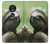 W2708 Smiling Sloth Case Cover Custodia e Flip Case per Motorola Moto G7 Play