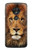 W2870 Lion King of Beasts Case Cover Custodia e Flip Case per Motorola Moto G7 Play