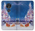 W3282 Santa Xmas Castle Case Cover Custodia e Flip Case per Motorola Moto G7 Play