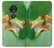W1047 Little Frog Case Cover Custodia e Flip Case per Motorola Moto G7 Power