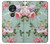 W2178 Flower Floral Art Painting Case Cover Custodia e Flip Case per Motorola Moto G7 Power