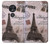 W2211 Paris Postcard Eiffel Tower Case Cover Custodia e Flip Case per Motorola Moto G7 Power