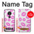 W2214 Pink Lips Kisses Case Cover Custodia e Flip Case per Motorola Moto G7 Power