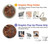 W2714 Rust Steel Texture Graphic Printed Case Cover Custodia e Flip Case per Motorola Moto G7 Power