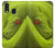 W0785 Green Snake Case Cover Custodia e Flip Case per Samsung Galaxy A40