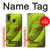 W0785 Green Snake Case Cover Custodia e Flip Case per Samsung Galaxy A40