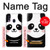 W2662 Cute Panda Cartoon Case Cover Custodia e Flip Case per Samsung Galaxy A40