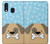 W2669 Cute Dog Paws Bones Cartoon Case Cover Custodia e Flip Case per Samsung Galaxy A40