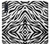 W3056 Zebra Skin Texture Graphic Printed Case Cover Custodia e Flip Case per Samsung Galaxy A50