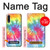 W1697 Tie Dye Colorful Graphic Printed Case Cover Custodia e Flip Case per Samsung Galaxy A70