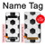 W2061 Football Soccer Pattern Case Cover Custodia e Flip Case per Samsung Galaxy S10 5G