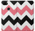 W1849 Pink Black Chevron Zigzag Case Cover Custodia e Flip Case per Google Pixel 3a