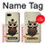 W0360 Coffee Owl Case Cover Custodia e Flip Case per Google Pixel 3a XL