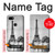W2350 Old Paris Eiffel Tower Case Cover Custodia e Flip Case per Google Pixel 3a XL