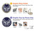 W3357 Navy Blue Bandana Pattern Case Cover Custodia e Flip Case per Google Pixel 3a XL