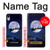 W3508 Xmas Santa Moon Case Cover Custodia e Flip Case per iPhone XR