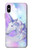 W3375 Unicorn Case Cover Custodia e Flip Case per iPhone X, iPhone XS