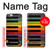 W3451 Colorful Piano Case Cover Custodia e Flip Case per iPhone 6 Plus, iPhone 6s Plus