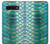 W3414 Green Snake Scale Graphic Print Case Cover Custodia e Flip Case per Samsung Galaxy S10